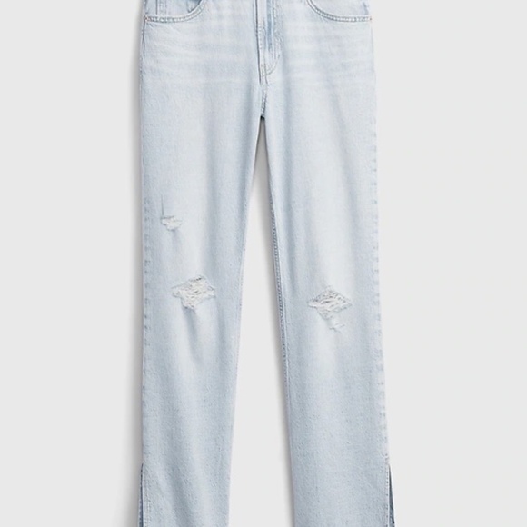 GAP Mid Rise Organic Cotton '90s Loose Jeans with Washwell Size 12 R - Picture 4 of 15